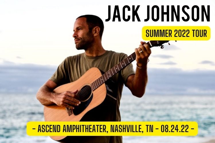 Jack Johnson Tickets 24th August Ascend Amphitheater