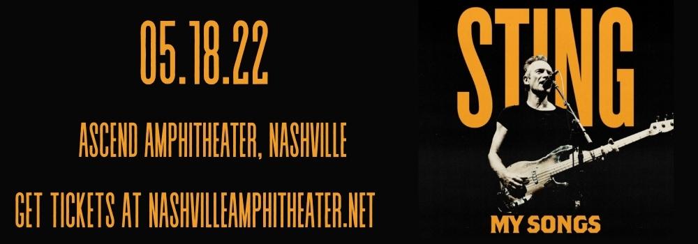 Sting at Ascend Amphitheater tickets Sting at Ascend Amphitheater