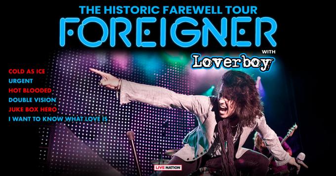 Foreigner & Loverboy at Ascend Amphitheater