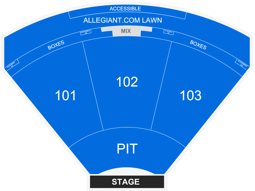 Seating Chart Ascend Amphitheater Nashville Tn