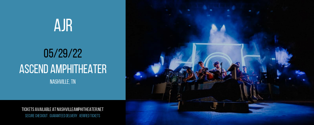 AJR at Ascend Amphitheater tickets AJR at Ascend Amphitheater