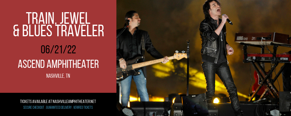 Train, Jewel & Blues Traveler at Ascend Amphitheater tickets Train, Jewel & Blues Traveler at Ascend Amphitheater