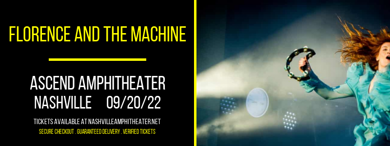 Florence and The Machine at Ascend Amphitheater tickets Florence and The Machine at Ascend Amphitheater