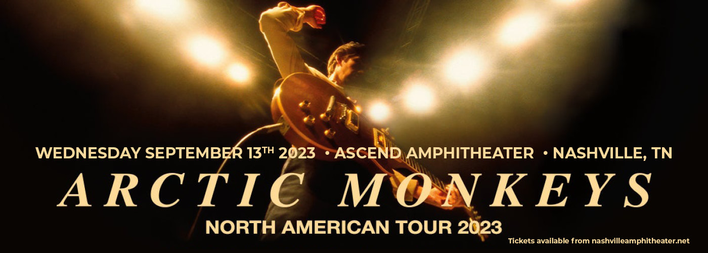 Arctic Monkeys: North American Tour 2023 with Fontaines D.C. at Ascend Amphitheater