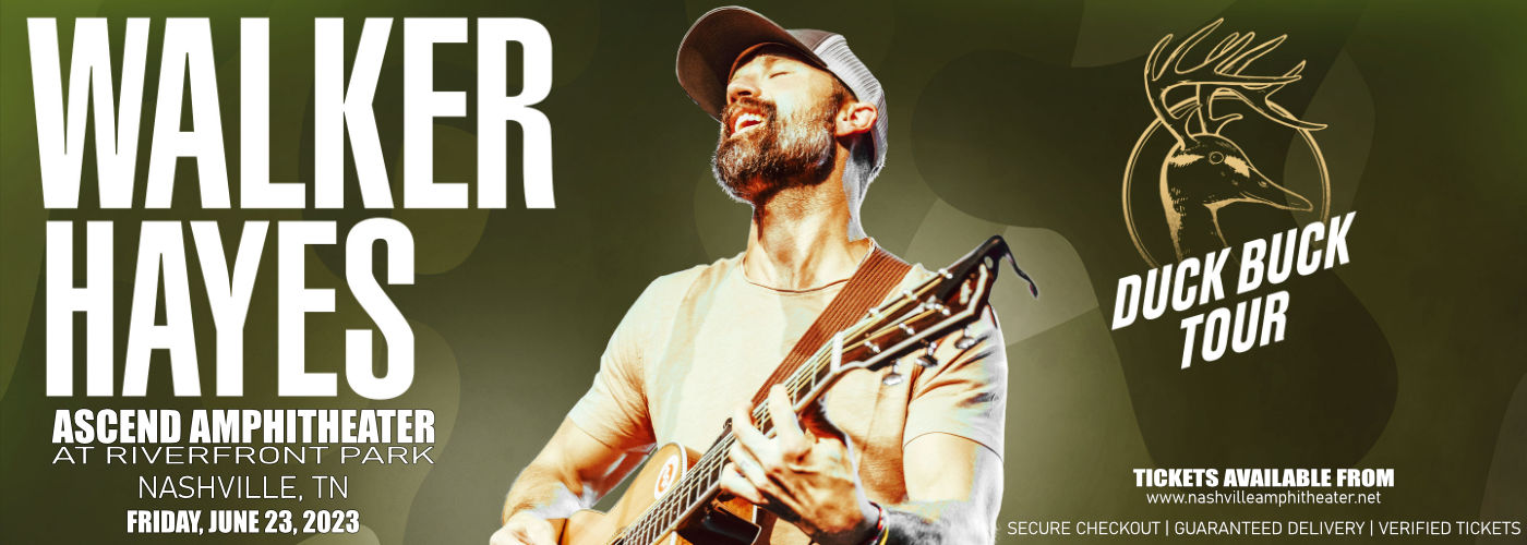 Walker Hayes at Ascend Amphitheater tickets Walker Hayes at Ascend Amphitheater