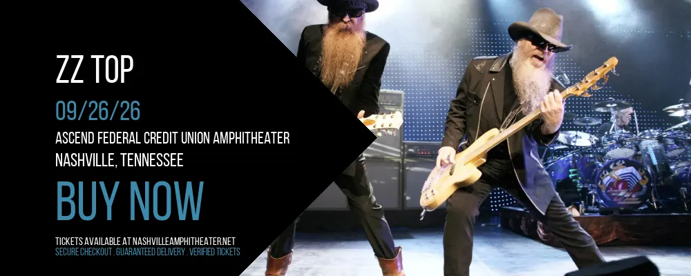 ZZ Top at Ascend Federal Credit Union Amphitheater